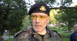 Latvijas Aizsargu organizācijas priekšnieks Gatis Ulmanis.