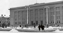 Daugavpils Pedagoģiskais institūts 50. gados.