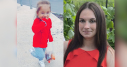 1995. gadā dzimusī Liene Janševska un viņas 2.5 gadus vecā meita Elīza.