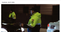Policija, informējot par reģistrēto negadījumu, ziņoja ka autovadītāja reibumam bijis viens no augstākajiem fiksētajiem rādītājiem šogad Rīgas reģionā.