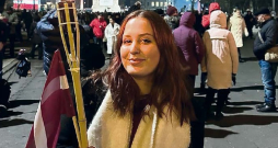 Dārija Gulēna-Taube uzaugusi Kanādā, bet studijas turpināja Latvijā.
