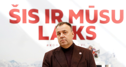 Latvijas Olimpiskās komitejas (LOK) prezidents Raimonds Lazdiņš.