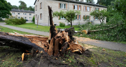 22. augusta vētras postījumi Saulkrastos. 22. augusta vētras postījumi Saulkrastos.