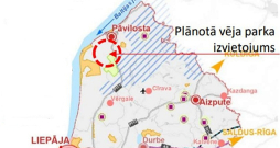 "K2 Ventum" iecerētais vēja parks atrastos mežā Sakas pagastā. Pēc projekta autoru vēstītā, tuvākās apdzīvotās vietas ir Pāvilosta (~1,7 km no parka ārējās robežas), Sakas ciems (~2 km), Ziemupes ciems (~5,5 km).