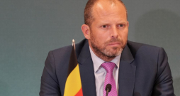 Beļģijas aizsardzības ministrs Teo Frankens. 