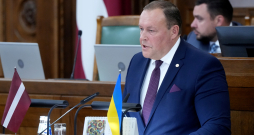 Satiksmes ministrs Rihards Kozlovskis.