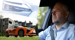 Lexus RZ un Andrejs Pančenko.
