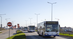 SIA "Rīgas satiksme" Ukrainai dāvinātie autobusi 2022. gadā.