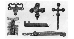 Senlietas no 1936. gada Talsu izrakumiem.