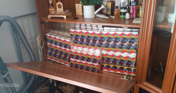 Daugavpilī pie seniores izņemtās cigaretes.