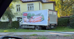 Avārija K. Ulmaņa gatvē.