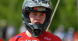 Motokrosists Jānis Mārtiņš Reišulis.