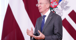 Latvijas prezidents Edgars Rinkēvičs.