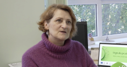 Senioru skolas “RASA” projektu vadītāja Kristīne Vīgante.
