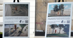 Nacionālās pretošanās kustības dalībniekiem veltītā pieminekļa "Svešo varai spītējot" projekta vizualizācija. Nacionālās pretošanās kustības dalībniekiem veltītā pieminekļa "Svešo varai spītējot" projekta vizualizācija.