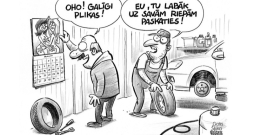 Zīmē Gatis Šļūka. Galīgi plikas!