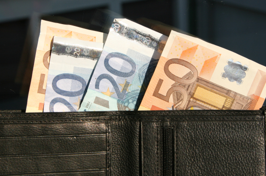 Eiro banknotes
