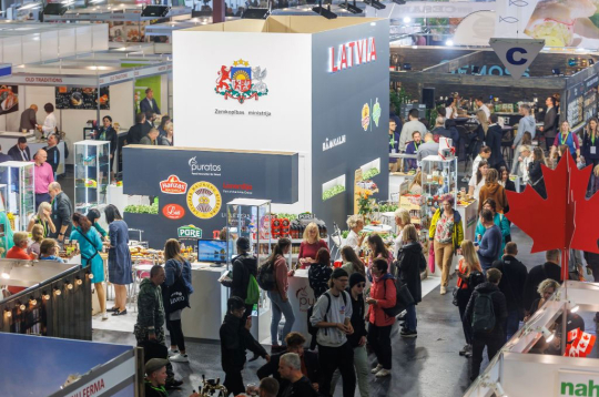 Izstāde "Riga Food" Ķīpsalā.