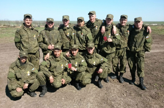 Mobilizētie krievu karavīri. Mobilizētie krievu karavīri.