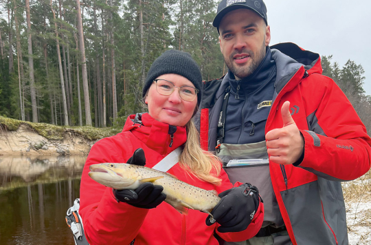 “Perfect fishing family”.