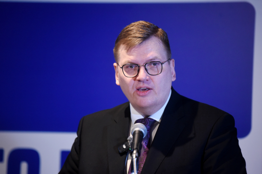 Partijas "Latvijas attīstībai" valdes līdzpriekšsēdētājs Juris Pūce. Partijas "Latvijas attīstībai" valdes līdzpriekšsēdētājs Juris Pūce.