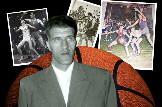 Latvijas basketbola pirmais Vienradzis Jānis Krūmiņš.