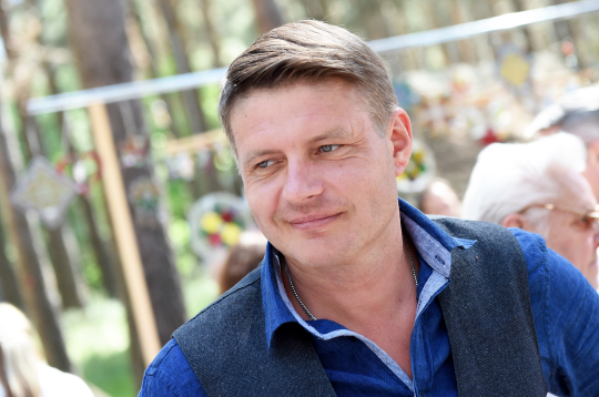Aktieris Edgars Pujāts.