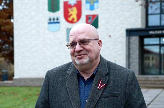 Valkas mērs Vents Armands Krauklis. Valkas mērs Vents Armands Krauklis.