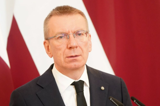 Valsts prezidents Edgars Rinkēvičs.