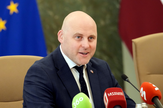 Ministru prezidents Andris Kulbergs.