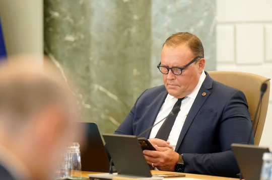 Satiksmes ministrs Rihards Kozlovskis.