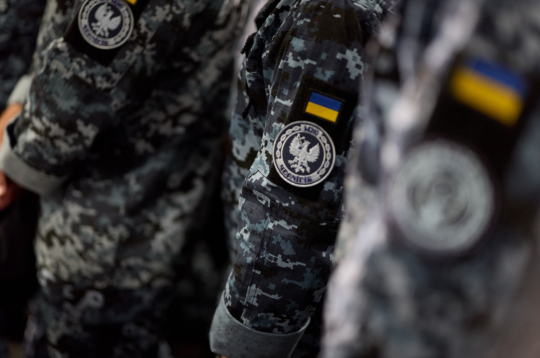 Ukrainas karavīri. Ukrainas karavīri.