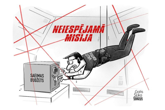 Zīmē Gatis Šļūka. Neiespējamā misija