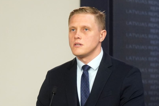 Iekšlietu ministrs Jānis Dombrava. Iekšlietu ministrs Jānis Dombrava.