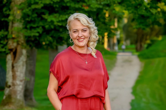 Smiltenes novada Raunas Kultūras centra vadītāja Linda Vecgaile. 