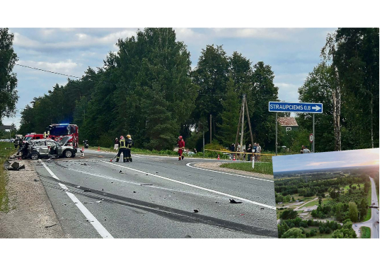 Pēc neoficiālas informācijas, vieglās automašīnas vadītājs bija gatavojies veikt kreiso pagriezienu uz Straupciemu, kravas auto iebraucis folksvāgenam aizmugurē un ietriecis to pretējā joslā. Tur tas sadūries ar mersedesu. Folksvāgens iestumts atpakaļ joslā, bet mersedess iebraucis pretējās ceļa puses grāvī. Pēc neoficiālas informācijas, vieglās automašīnas vadītājs bija gatavojies veikt kreiso pagriezienu uz Straupciemu, kravas auto iebraucis folksvāgenam aizmugurē un ietriecis to pretējā joslā. Tur tas sadūries ar mersedesu. Folksvāgens iestumts atpakaļ joslā, bet mersedess iebraucis pretējās ceļa puses grāvī.