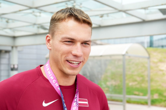 Šķēpmetējs Patriks Gailums. Šķēpmetējs Patriks Gailums.