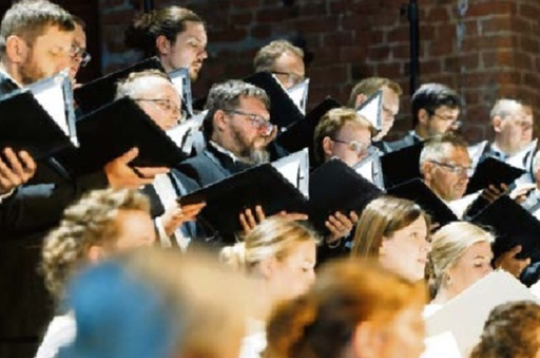 Valsts akadēmiskais koris "Latvija" Starptautiskajā Garīgās mūzikas festivālā. 