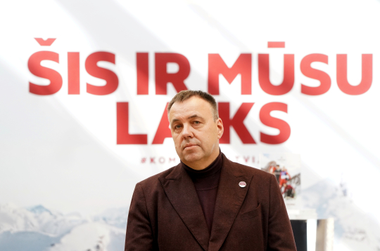Latvijas Olimpiskās komitejas (LOK) prezidents Raimonds Lazdiņš.