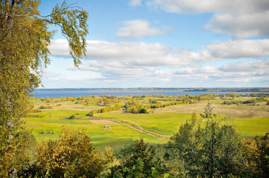 Skats no Mākoņkalna. 