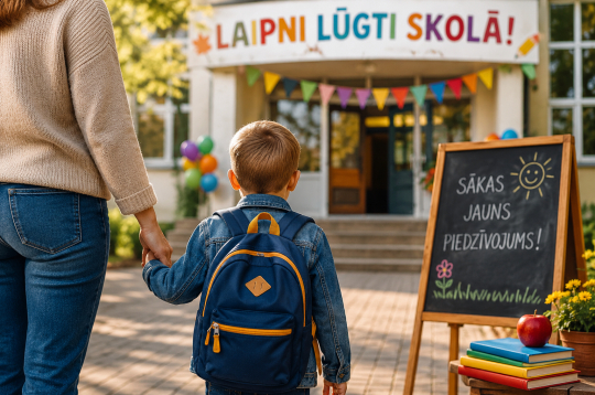 Skola. Ilustratīvs attēls. 