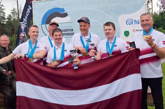 Eiropas čempionu tituls atkal Latvijai!