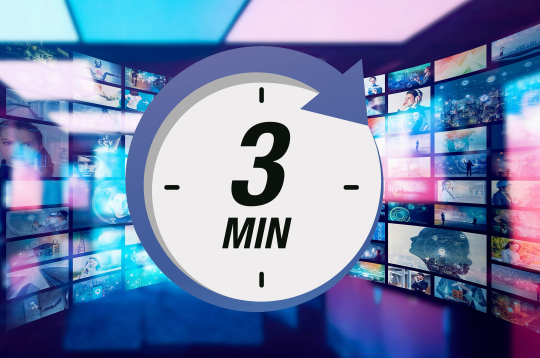 3 minūtēs.