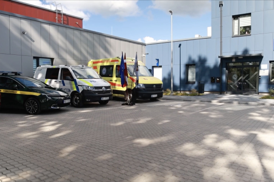 Alūksnē atklāts Latvijā lielākais katastrofu pārvaldības centrs. Alūksnē atklāts Latvijā lielākais katastrofu pārvaldības centrs.