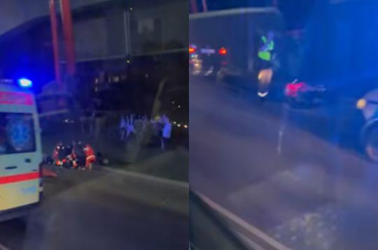 Motocikla avārija Rēzeknē. Motocikla avārija Rēzeknē.
