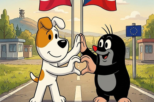 "Reksis un Kurmītis sen pazīst viens otru. Polija un Čehija ir patiesi draugi," pie attēla ar abās valstīs iecienītiem animācijas filmu varoņiem sociālās saziņas platformā "X" ierakstījis Polijas premjers Donalds Tusks.