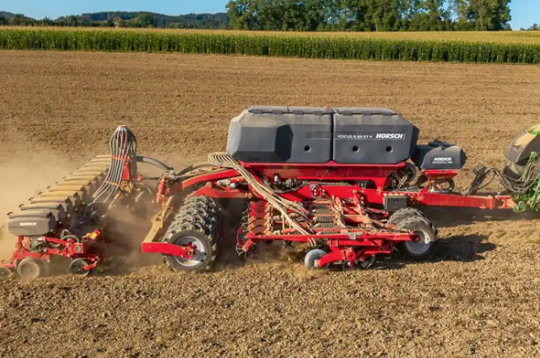 'Horsch Focus 6.50 ST F' sējmašīna. 'Horsch Focus 6.50 ST F' sējmašīna.