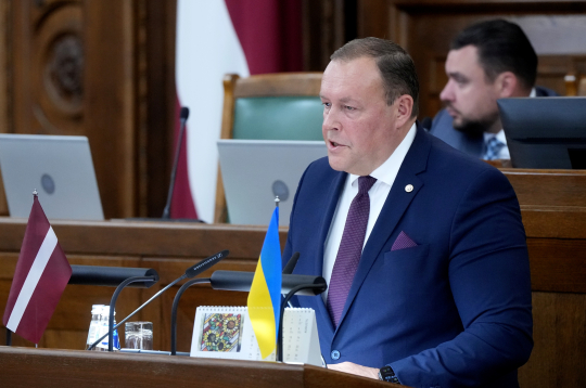 Satiksmes ministrs Rihards Kozlovskis. Satiksmes ministrs Rihards Kozlovskis.
