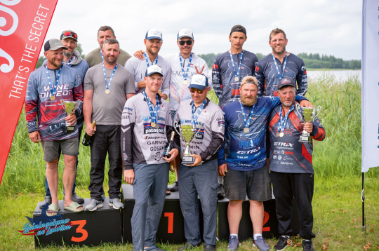 LMSF 2026. gada Latvijas čempionāta spiningošanā no laivām 2. posms Rāznas ezerā.