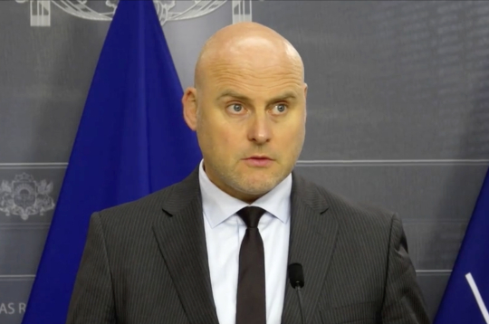 Ministru prezidents Andris Kulbergs. Ministru prezidents Andris Kulbergs.